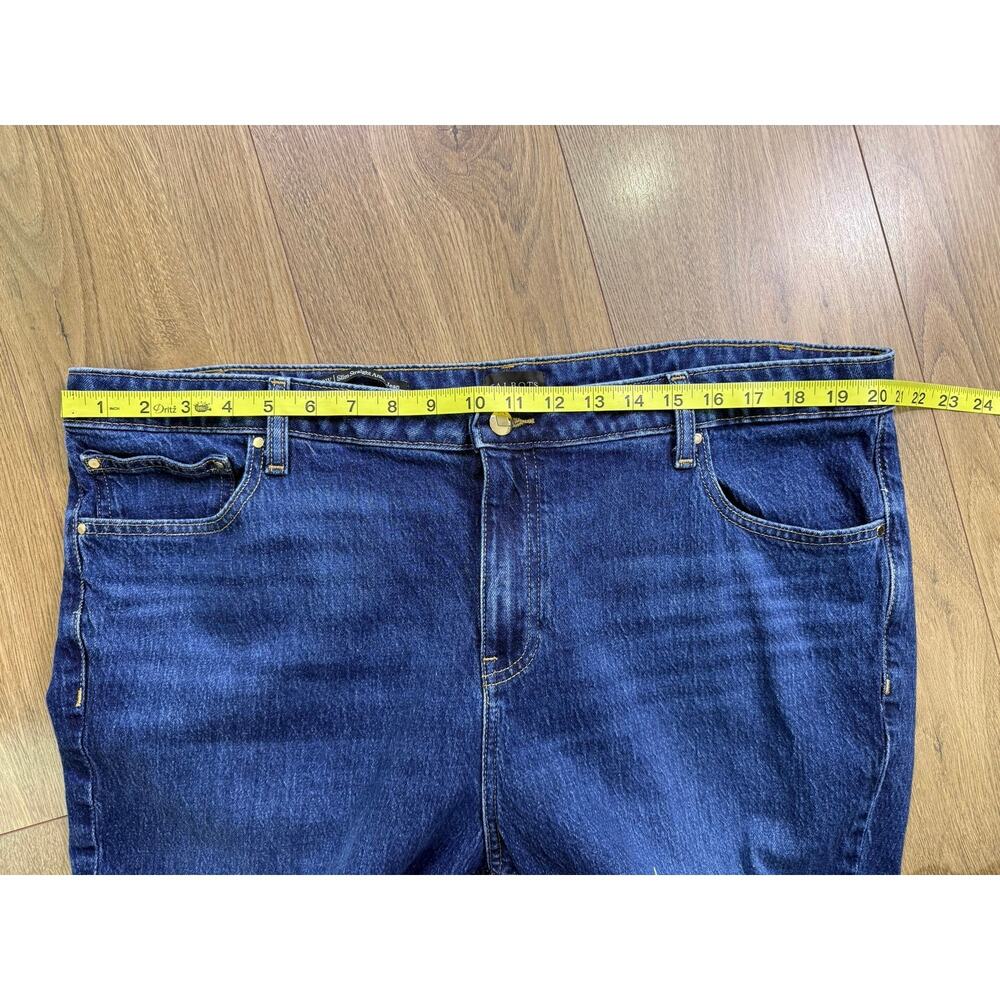 Talbots Slim Straight Ankle Jeans Bettina Wash Size 20W - Picture 10 of 12